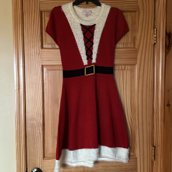 Poof NY women’s size M Santa dress.super cute for the holidays - Picture 2 of 9